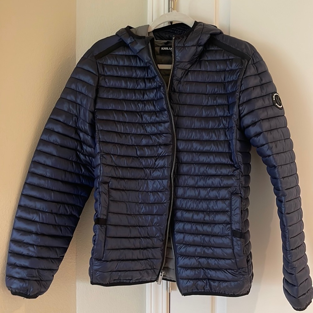 Karl Lagerfeld size M mens puffer jacket